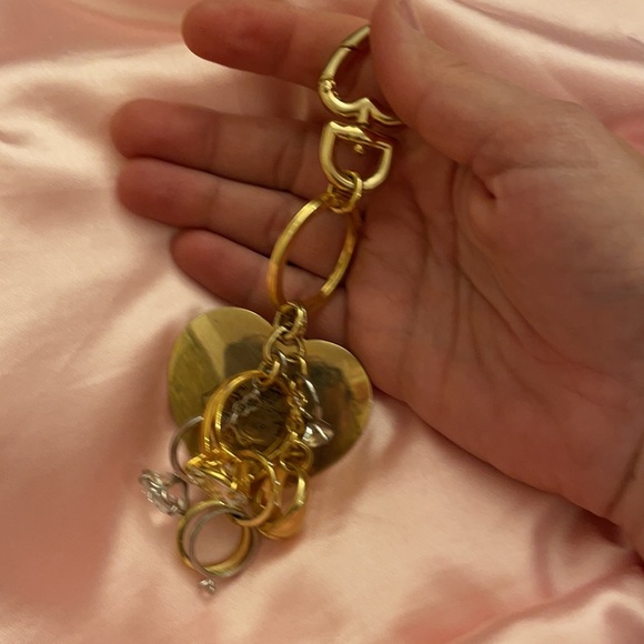 Juicy couture RARE multiple diamond engagement RING rings keychain key holder - Picture 7 of 8